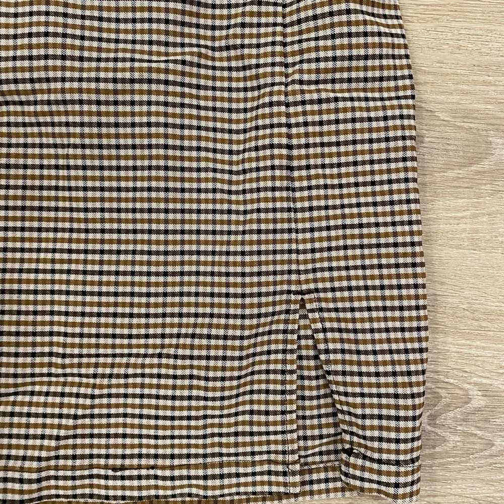 Garage Plaid Mini Skirt - Picture 2 of 4